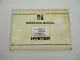 Hyster S 1.0 1.2 1.4 1.6 Stapler Bedienungsanleitung Wartung 2000
