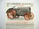 IHC Mc Cormick Deering Traktor Typ 10/20 15/30 Prospekt ca. 1920/30er Jahre