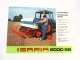 Isaria 6000 SB Drillmaschine am Eicher Traktor Prospekt 1970er Jahre