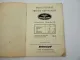 Jawa 351 352 Motorrad 125 150 ccm Ersatzteilliste Ersatzteilkatalog 1954