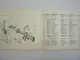 JF CM165 Rotormäher Drum Mower Ersatzteilliste Spare Parts List 1976