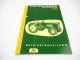 John Deere 100 Betriebsanleitung Bedienungsanleitung