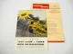 John Deere Lanz 440 IC ICDL Industrieraupe Prospekt Anschreiben 1960