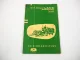 John Deere Lanz MD25S Mähdrescher Betriebsanleitung Bedienung Wartung 1960