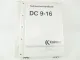 Kalmar DC 9 - 16 Gabelstapler Technisches Handbuch Werkstatthandbuch 1993