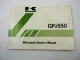 Kawasaki GPZ 550 ZX550 A1 Owners Manual 1983 Maintenance Adjustment