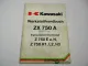 Kawasaki ZX750 A1 Werkstatthandbuch Ergänzung 1983er Modell Reparaturanleitung
