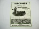 Kirchner Co. AG Leipzig Holzbearbeitung Maschinen Sägewerk Prospekt 1936