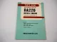 Komatsu DA220 Diesel Engine FD 30 33 35 50 60 Forklift SD Loader Parts Book 1975