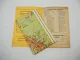 Krefeld 1:20 000 Stadtplan mit Behörden Strassen Gleumes Landkartenverlag 1950er