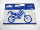 KTM 625 LC4 Supercompetition Supermoto Motorrad Ersatzteilliste Fahrgestell 2002