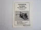 Kuxmann SSK Vorratsroder Betriebsanleitung Ersatzteilliste 1978