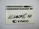 Kymco Dink 50 Motorrad Betriebsanleitung Kundendienstscheckheft ca. 2005