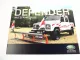 Land Rover Defender Prospekt Nutzfahrzeuge mit verschied. Aufbauten
