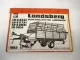 Landsberg LH-S 2431 2731 2931 LH3931 Ladewagen Ersatzteilliste 1982