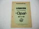 Lemken Opal 110 X110 Anbau Volldrehpflug Ersatzteilliste 1981