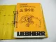 Liebherr A310 Typ 702 Bagger u Motor Ersatzteilliste Spare Parts List 1994