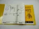 Liebherr L507 Stereolader Typ 427 Ersatzteilliste Parts List Ersatzteilkatalog