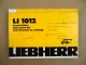 Liebherr LI 1012 Kran Ersatzteilliste Spare Parts List