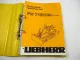 Liebherr PR712 BM Litronic Planierraupe Ersatzteilliste Spare Parts List Ersatzteilkatalog