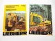 Liebherr R932 R944 Hydraulikbagger Raupenbagger 2x Prospekt 1982/1999