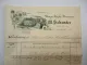 M. Schuster Dampf Kaffee Brennerei Bonn Rechnung 4. Sept. 1899