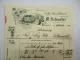 M. Schuster Kaffee Gross Rösterei Bonn Rechnung 6. Sept. 1906