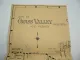Map City of Grass Valley and Vicinity with Mines California USA 1961 Geology