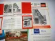 Mappe mit 16x Prospekt Diadem Landmaschinenprogramm + Mitteilungen 1970er Jahre