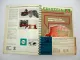 Mappe mit Prospekten Preislisten Landtechnik 1970er Jahre Fella Fristein Hardi