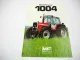 Massey Ferguson MF 1004 Traktor 88 PS Prospekt technische Daten 1984