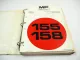 Massey Ferguson MF 155 158 Traktor Ersatzteilliste Parts List 1977