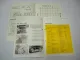 Massey Ferguson MF 500B D400C Laderaupe 2x Prospekt 1970er Jahre