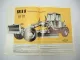Meiller GR8A Motor Grader Serie C mit 80 PS Prospekt Preisliste 1971