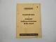 Mengele ES 20E 25E Stalldung Heckstreuer Ersatzteilliste 1967