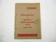 Mengele LW30 Ladewagen System Weichel Ersatzteilliste Ersatzteilkatalog 1965