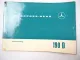 Mercedes Benz 190D Dc W110 mit OM621 Betriebsanleitung Bedienungsanleitung 1962