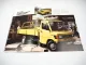 Mercedes Benz 207 607 D 208 308 Transporter Pritsche Kasten Kombi Prospekt 04/77