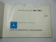 Mercedes Benz 220b 220Sb W111 Heckflosse Bedienung Pflege Betriebsanleitung 1960