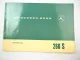 Mercedes Benz 280S/8 W108 Betriebsanleitung 1969 Wartung Schaltplan Elektrik