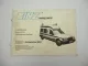 Mercedes Benz Binz Ambulance 2001 Krankenwagen 250D 230E 260E Ersatzteilkatalog
