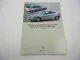 Mercedes Benz C-Klasse W203 Sportcoupe T-Limousine Kombi Einführungsschrift 2001
