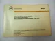 Mercedes Benz MB 100D Transporter Bm. 631 Teile Bildkatalog Ersatzteilliste 1990