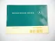 Mercedes Benz OM 401 402 403 404 Engine Operating Instructions 1980