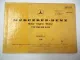 Mercedes Benz OM 444 A LA Motor Teile Bildkatalog Illustrated Parts List 1986