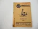 MIAG GS 2002 B Benzin Gabelstapler Ersatzteilliste Nr 50b von 1960
