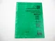 Mitsubishi 4DQ7 S4S Diesel Engine for FD 10 - 35 Forklift Service Manual 1991