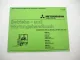 Mitsubishi FBC 15 20 25 30 Gabelstapler LX Modell Betriebsanleitung Wartung 1993