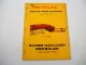 New Holland Super Hayliner 268 Baler Presse Parts List Ersatzteilliste 3/1973