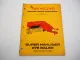 New Holland Super Hayliner 276 Baler Presse Parts List Ersatzteilliste 10/1970